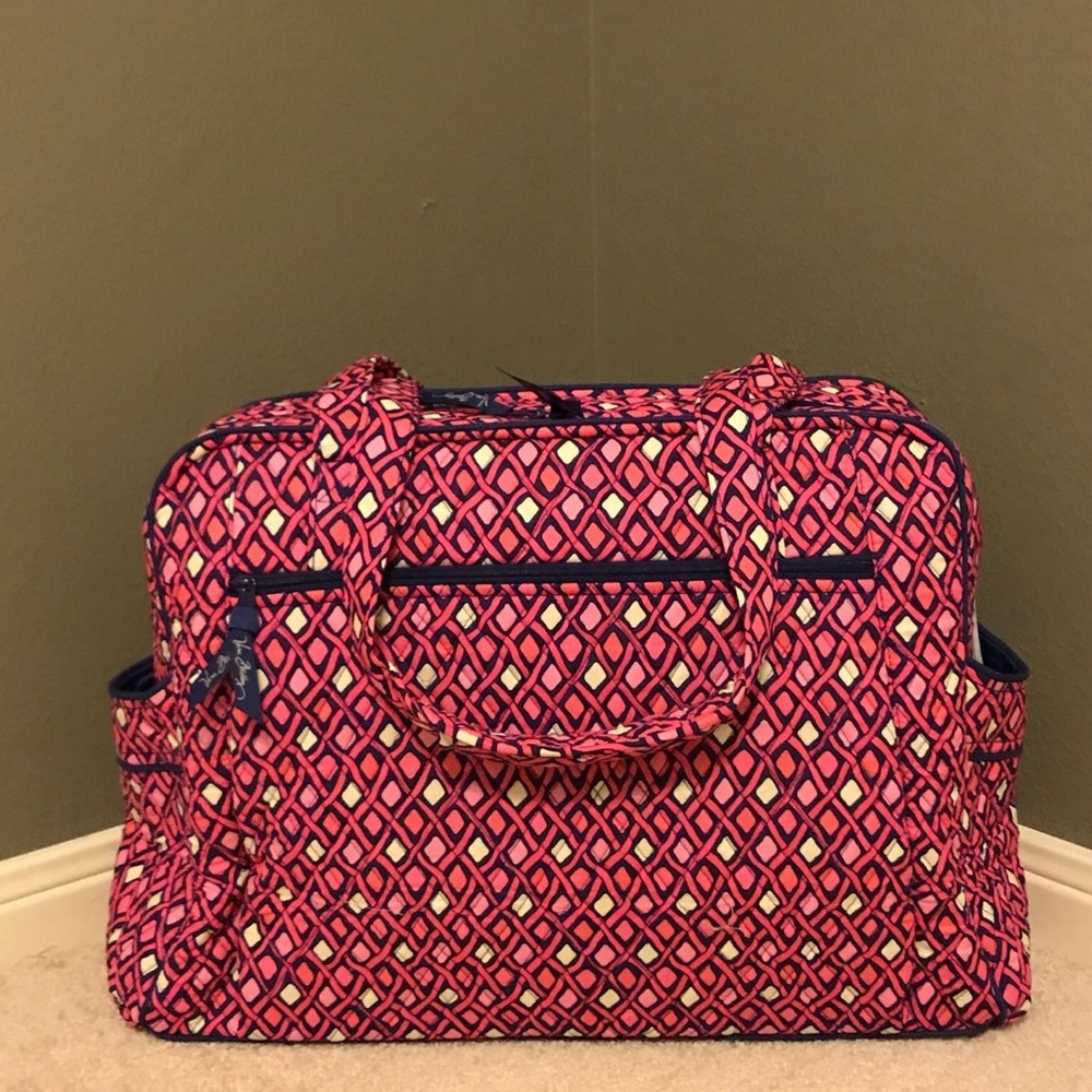 Katalina Pink Diamonds Large Stroll Around Diaper - Picture 2 of 8